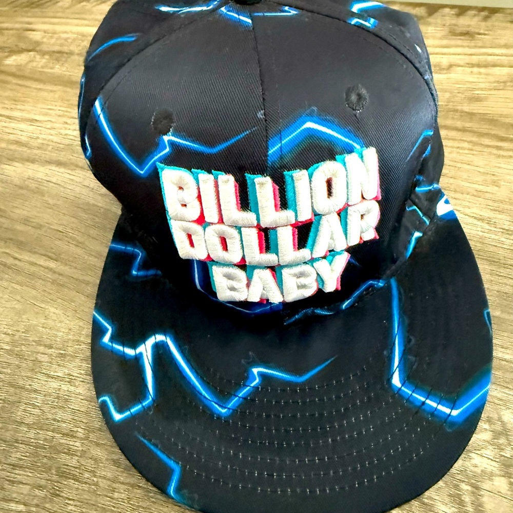 Billion Dollar Baby Snap Back Lightning Baseball Hat